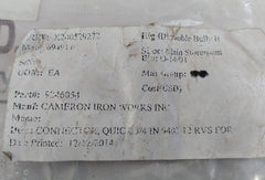 Cameron 9246054 Hydraulic Coupling