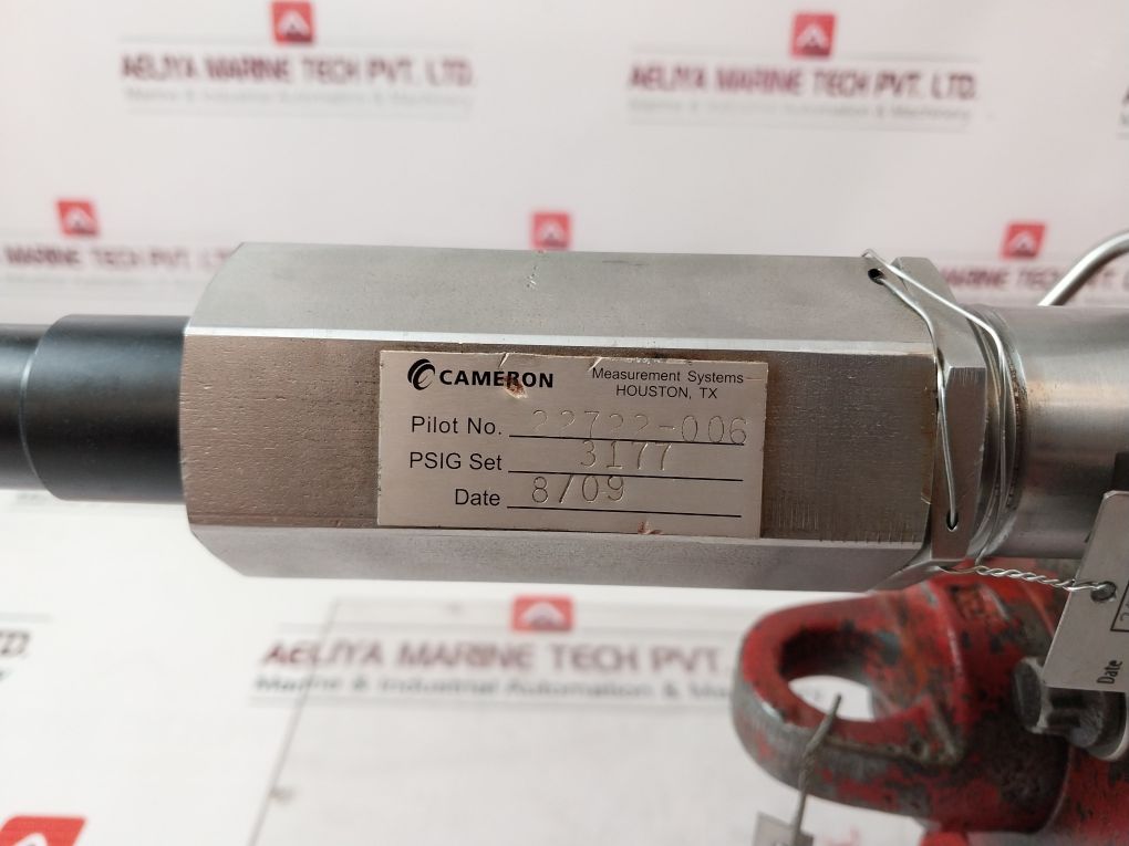 Cameron Swagelok 96606-521B64Fc Nuflo Pilot-operated Safety Relief Valve