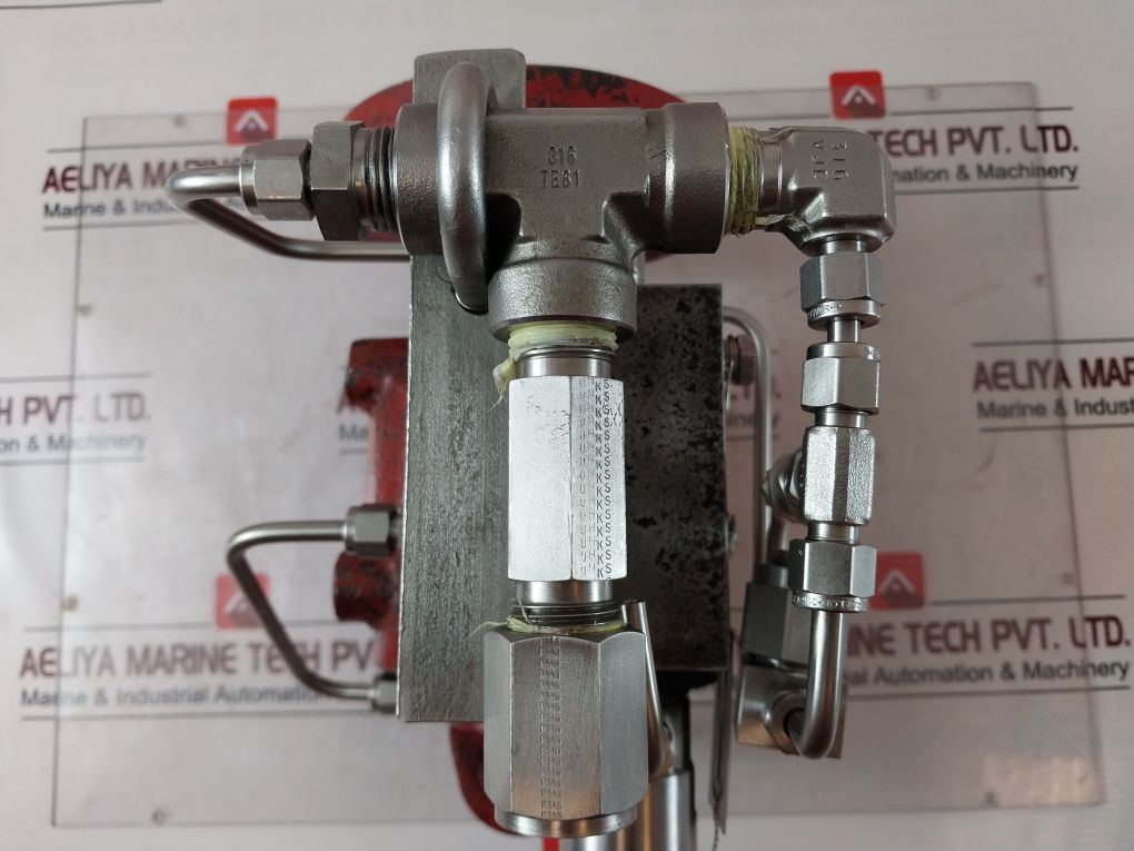 Cameron Swagelok 96606-521B64Fc Nuflo Pilot-operated Safety Relief Valve