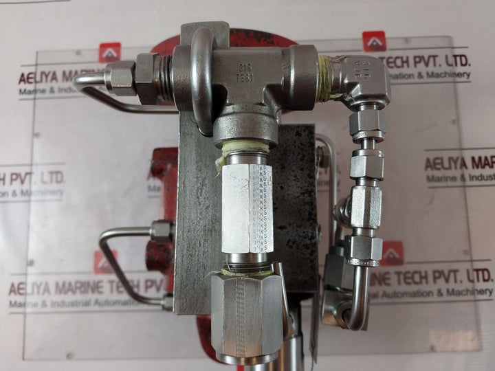 Cameron Swagelok 96606-521B64Fc Nuflo Pilot-operated Safety Relief Valve