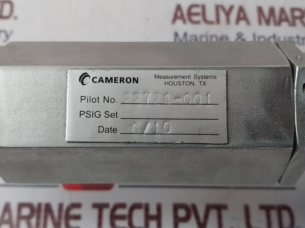 Cameron/Nuflo 96608-a21B75Gc Safety Relief Valve