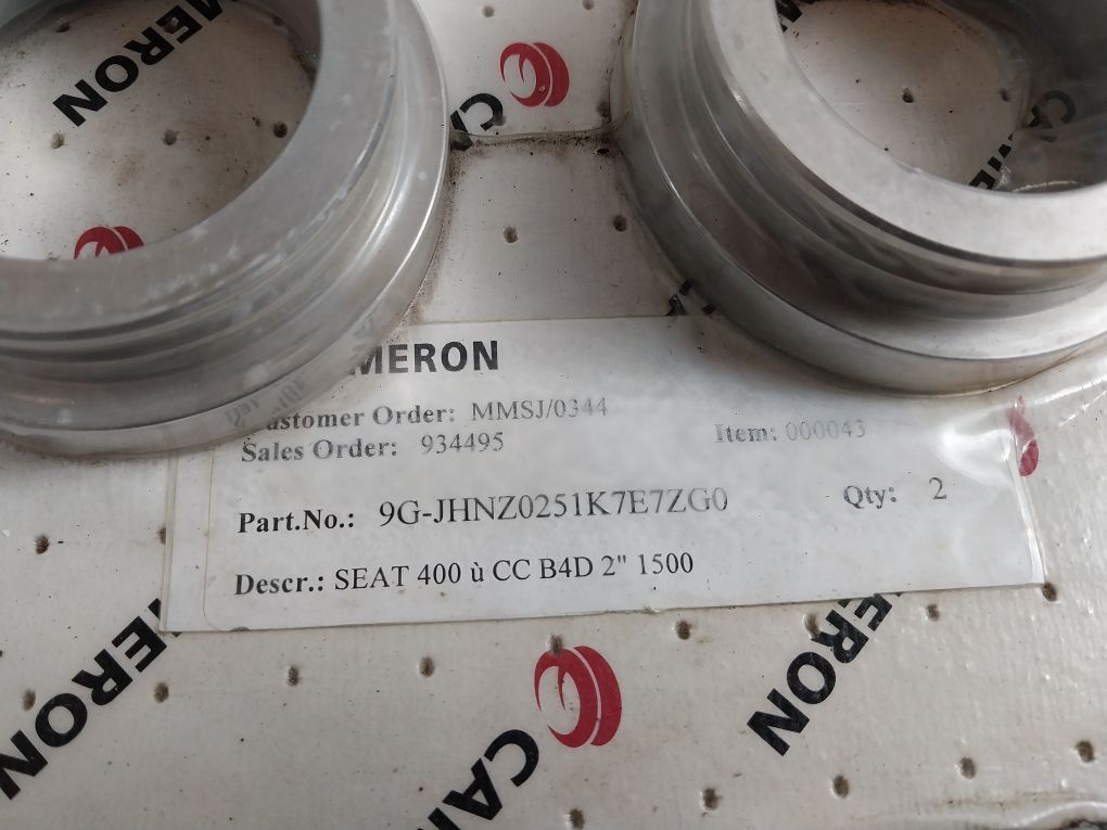 Cameron 9G-jhnz0251K7E7Zg0 Integral Seat Bdv-0401-05.0002 Set