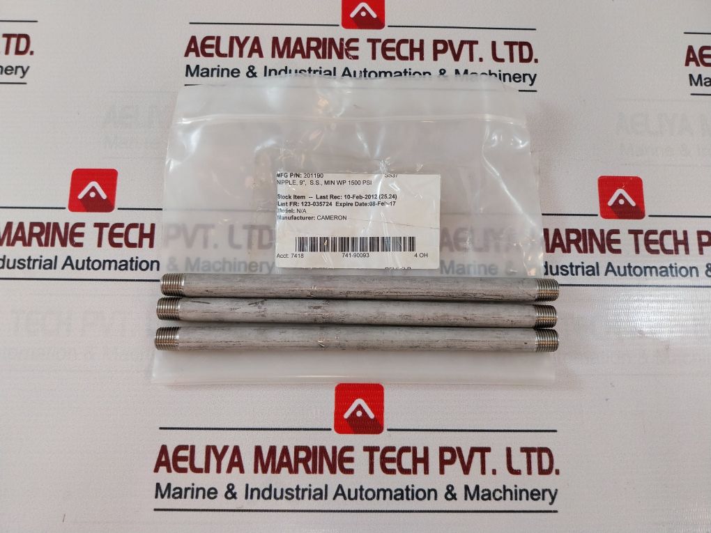 Cameron A312 Hydraulic Piston Rod 201190
