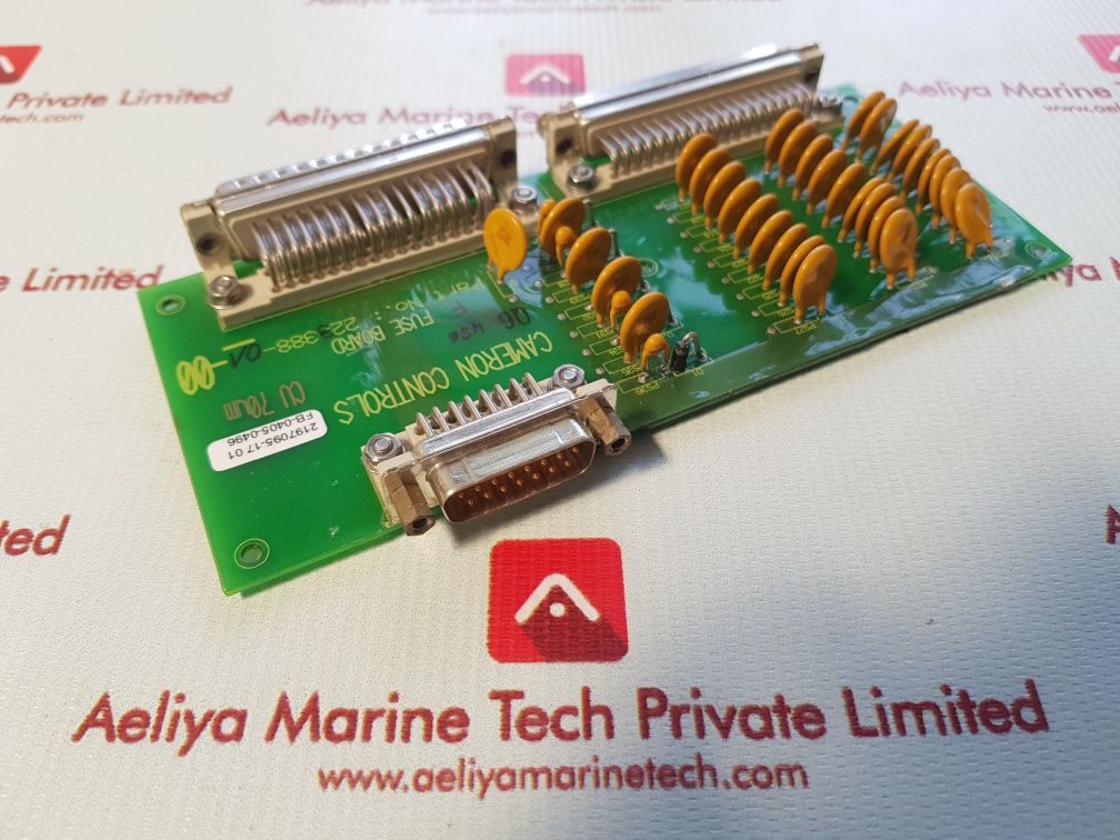 Cameron Controls 223388-000 Fuse Board