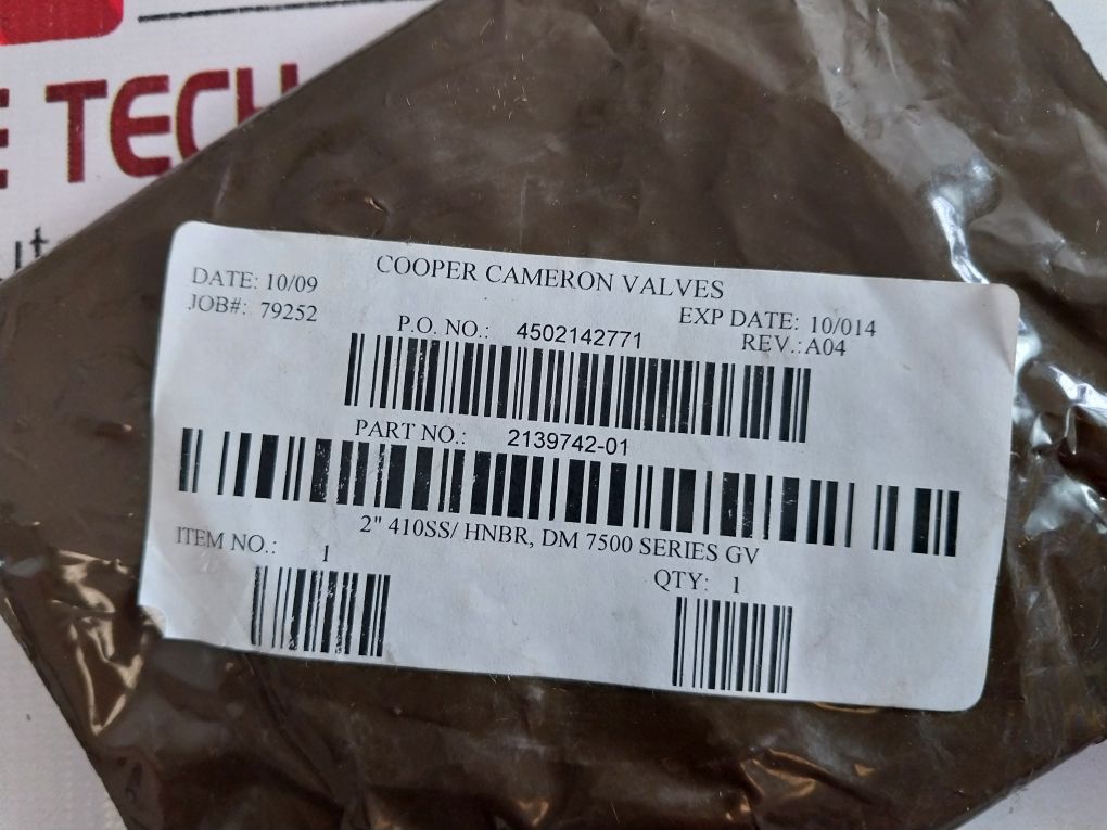 Cameron J025177-10274 Gate Valve Repair Kit
