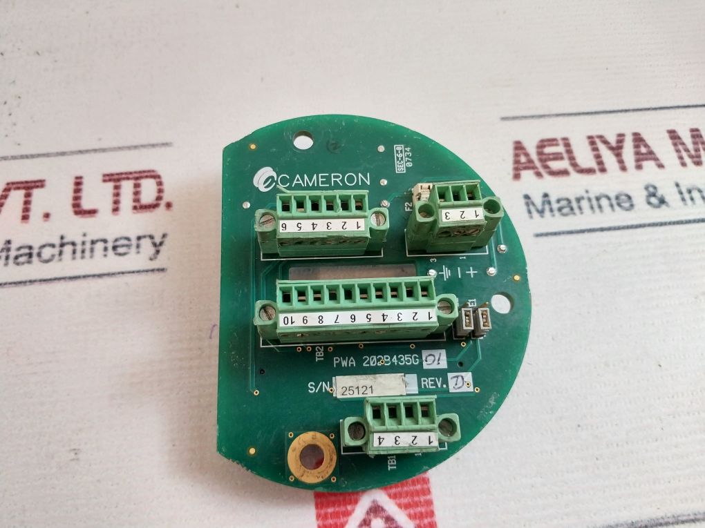 Cameron Pwb 202B434H01 Pcb Card