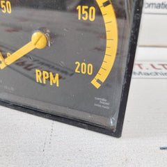 Camille Bauer 0-200 Rpm Meter 10V