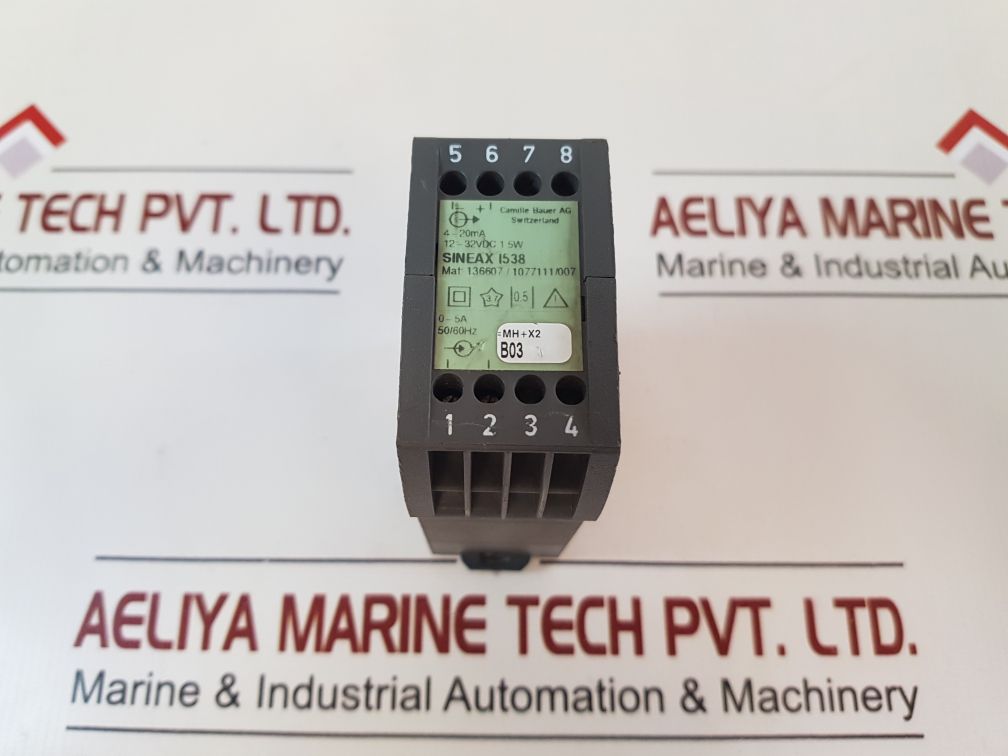 Camille Bauer Sineax 1538 Transducer