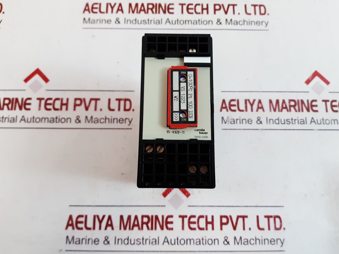 Camille Bauer Sineax 55-v920-11 I/I Temperature Transmitter