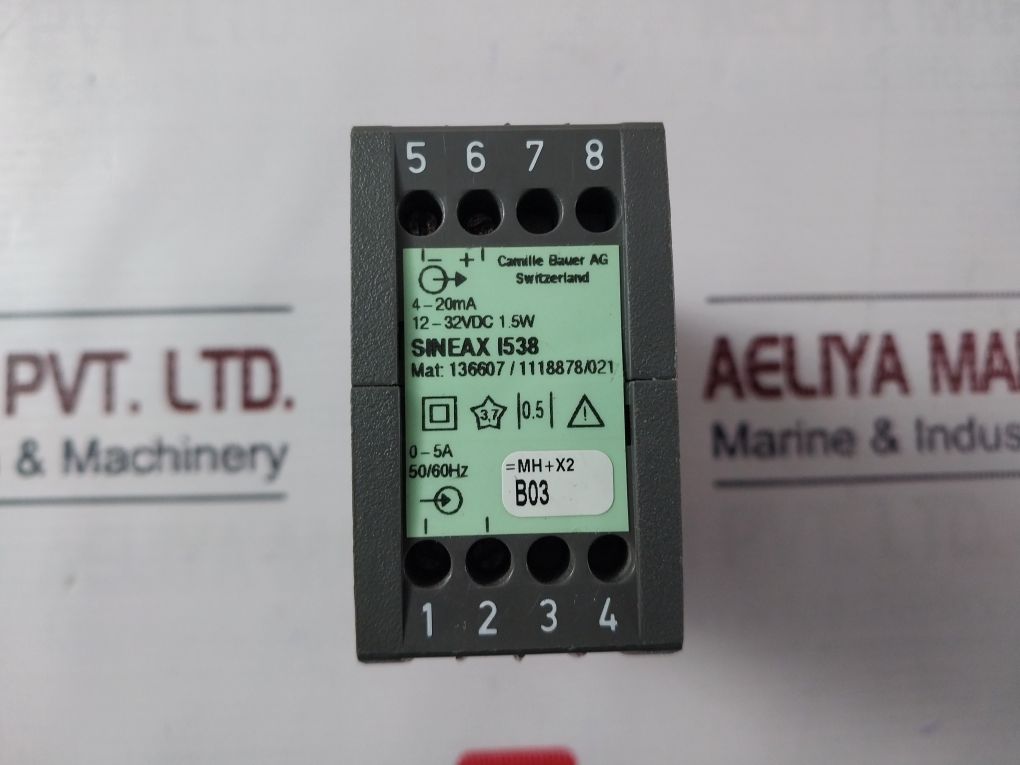 Camille Bauer Sineax I538 Transducer