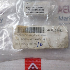 Camozzi 638M-101 Solenoid Valve