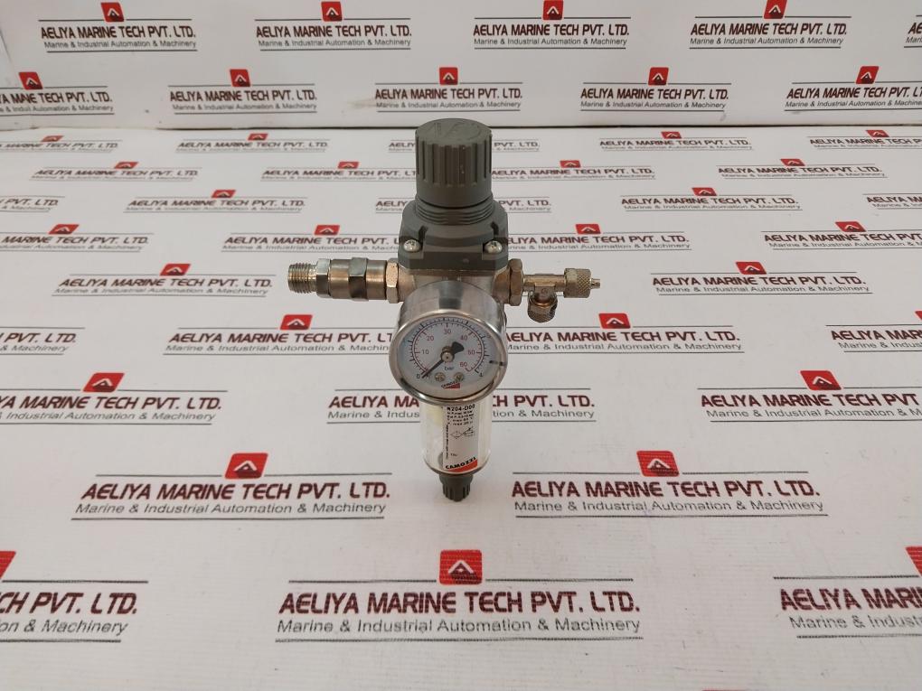Camozzi N204-d00 Pneumatic Filter Regulator 0-60 Psi