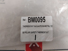 Campini Ty 62-r Bipolar Safety Thermostat 120°C