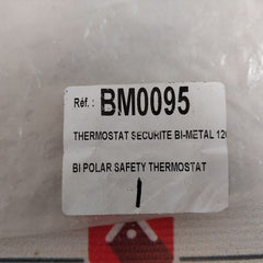 Campini Ty 62-r Bipolar Safety Thermostat 120°C