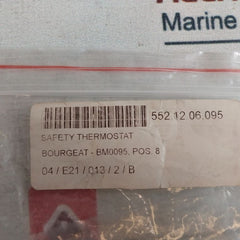 Campini Ty 62-r Bipolar Safety Thermostat 120°C
