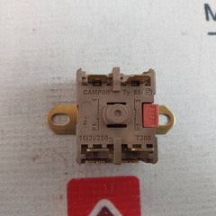 Campini Ty 62-r Bipolar Safety Thermostat 120°C
