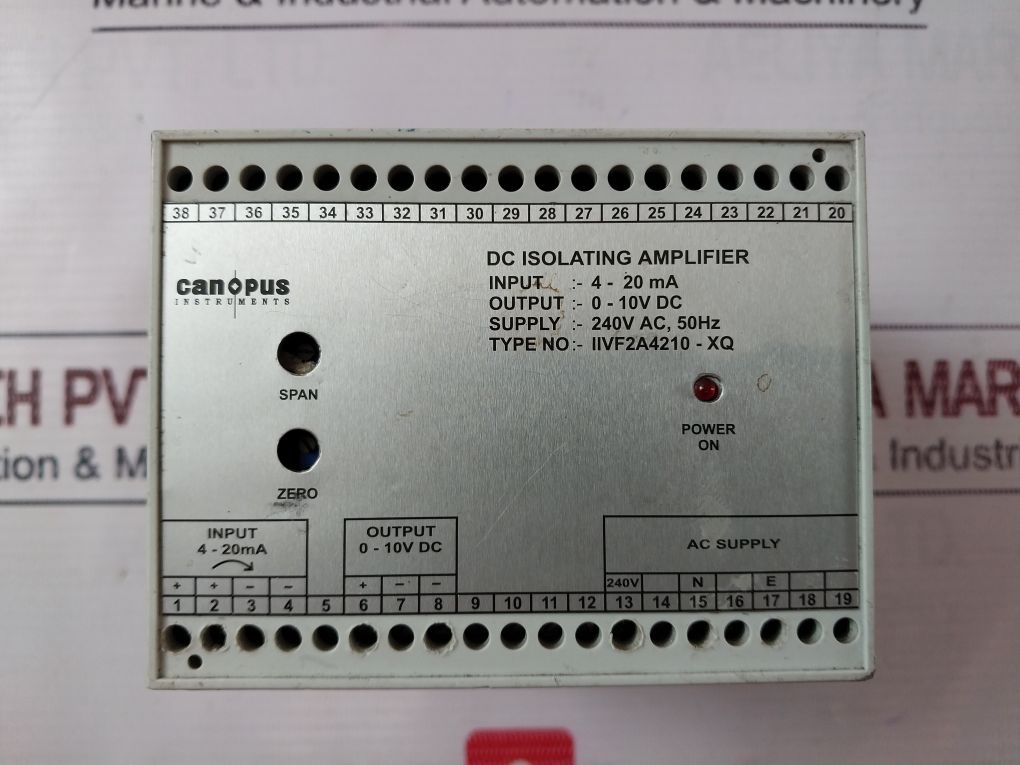 Canopus Iivf2A4210-xq Isolating Amplifier