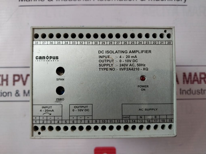Canopus Iivf2A4210-xq Isolating Amplifier