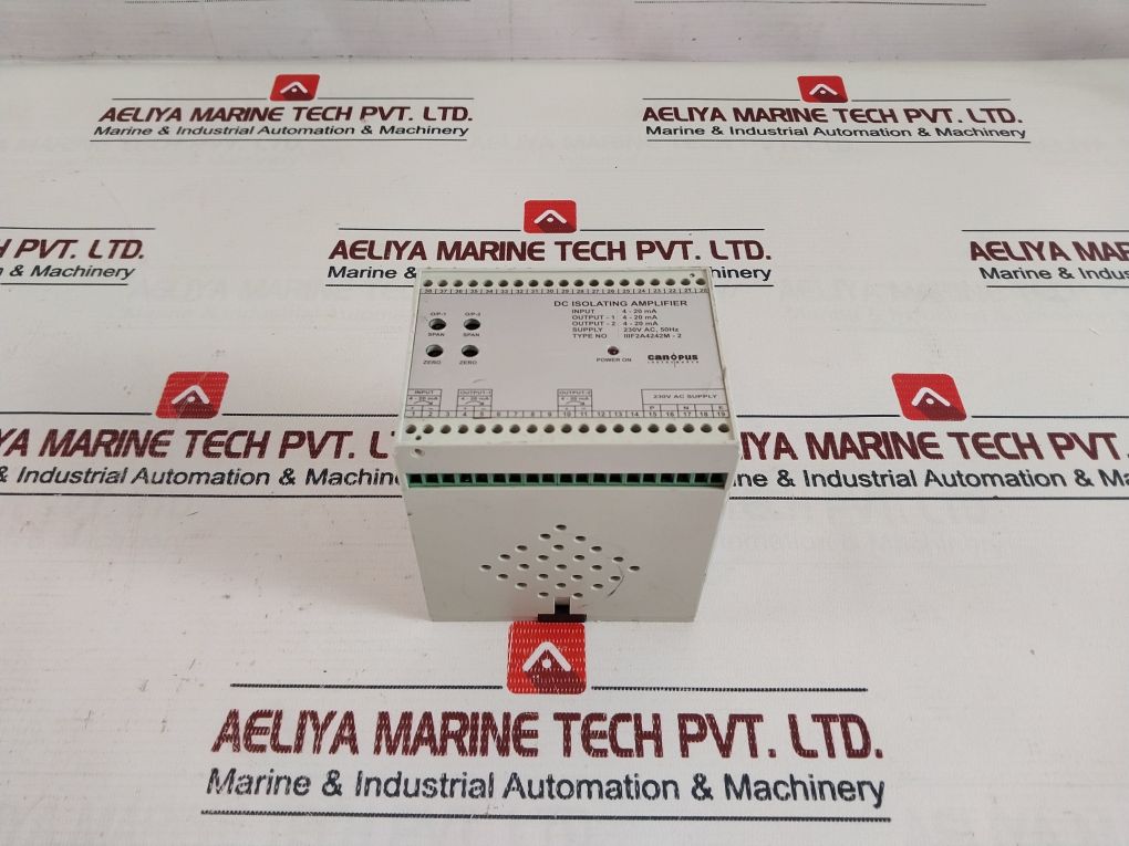 Canopus Instruments Iiif2A4242M-2 Dc Isolating Amplifier 230V Ac 50Hz
