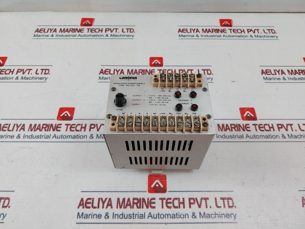 Canopus Instruments Ps 1515-110 Regulated Power Supply