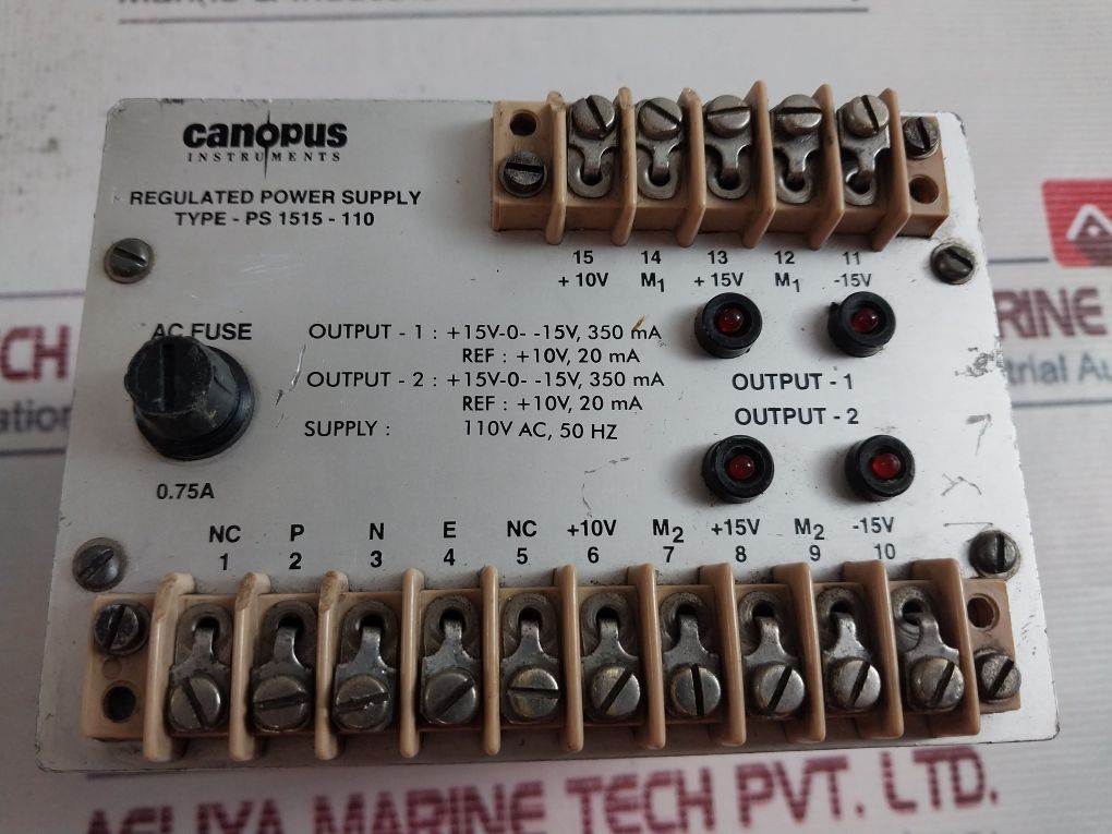 Canopus Ps 1515-110 Regulated Power Supply