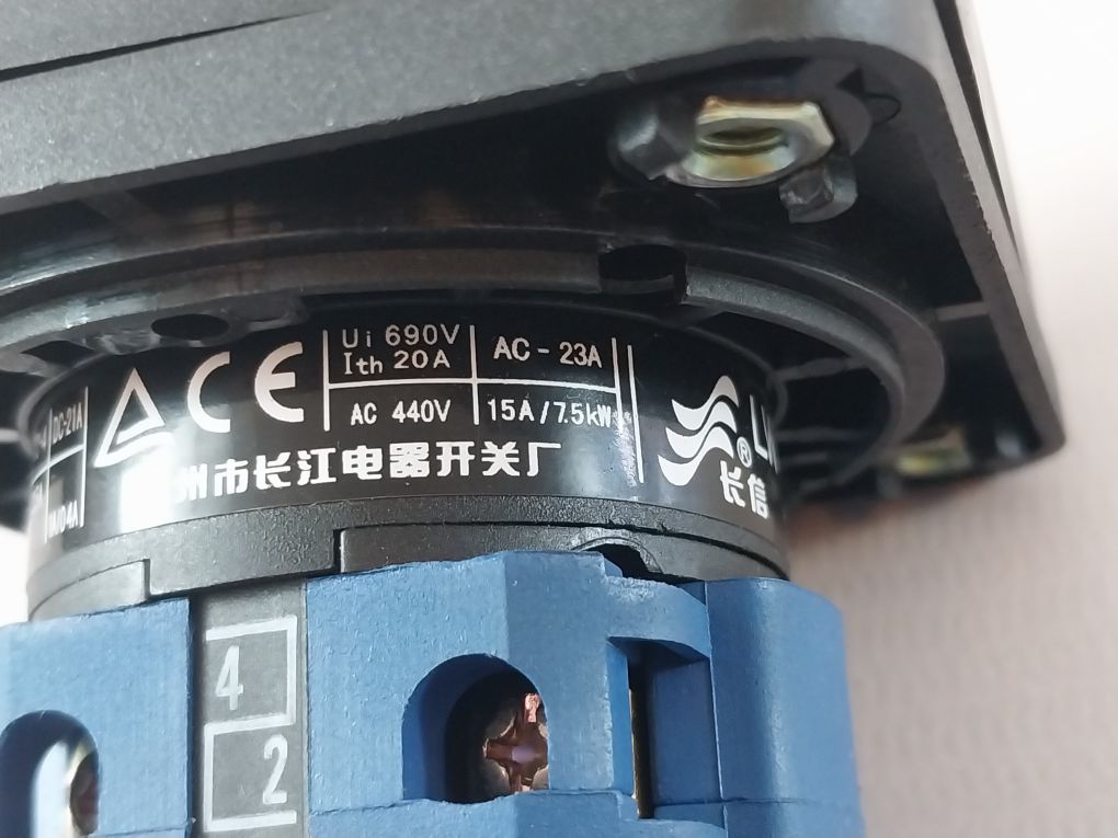 Cansen Lw26-20 Wenzhou Changjiang Electric Switch Ip20 50Hz