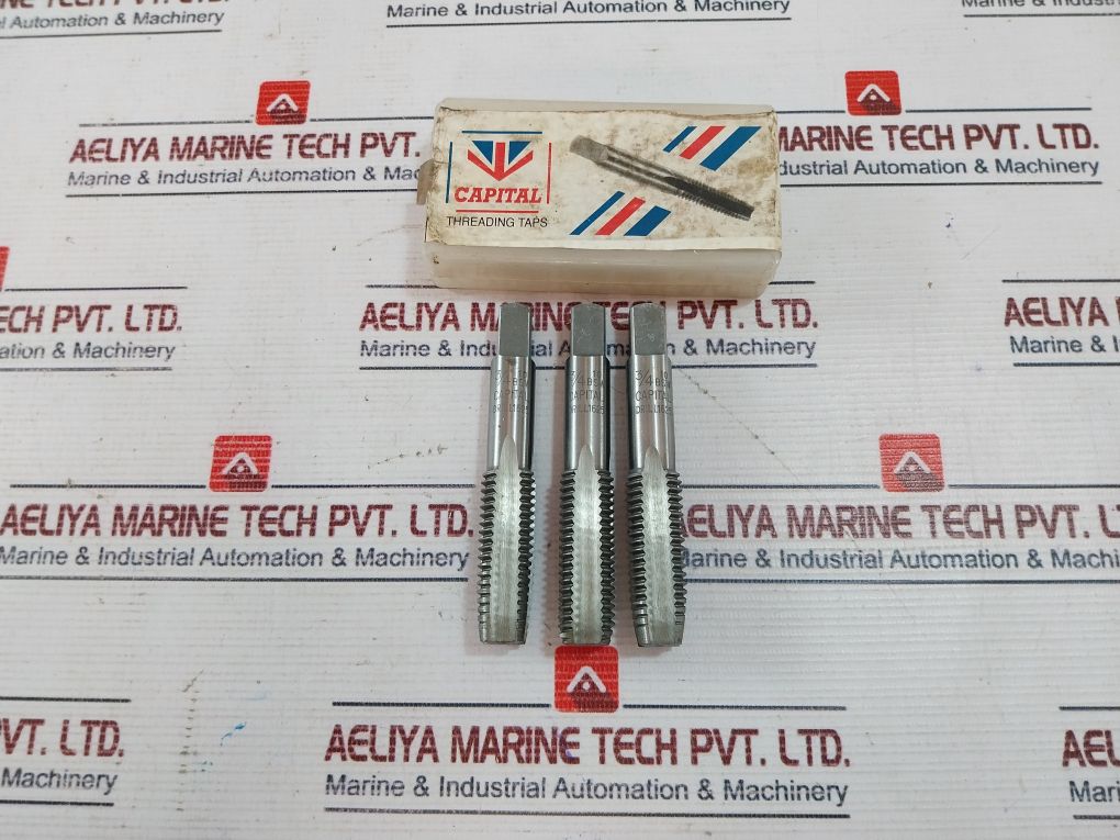 Capital 34 X 10 Bsw Threading Taps Set
