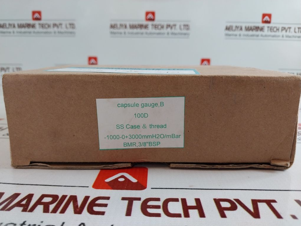 En837-3 Capsule Gauge -1000 To 3000 Mmh2O