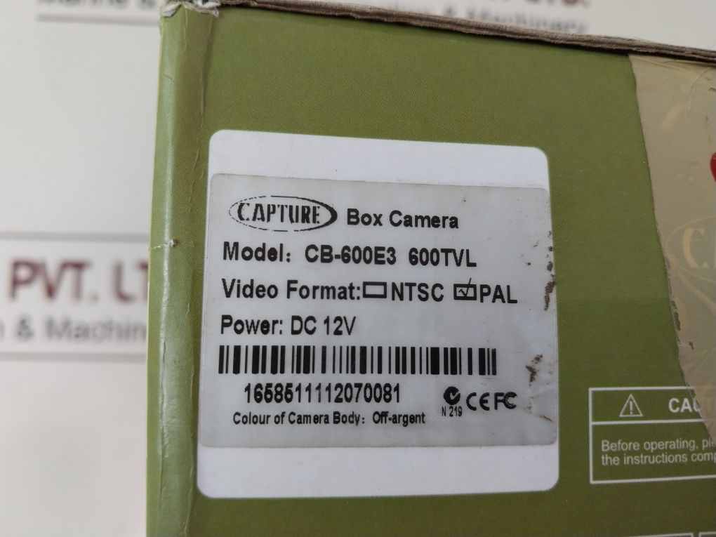 Capture Cb-600E3 600Tvl Globally Acclaimed High Resolution Camera Set