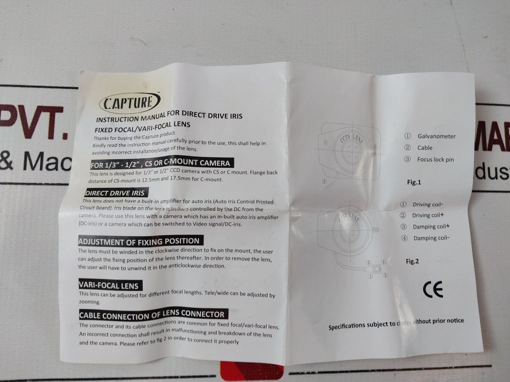 Capture Cb-600E3 600Tvl Globally Acclaimed High Resolution Camera Set