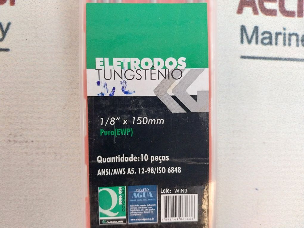 Carbografite 3,2Mm 1/8” X 150Mm Tungsten Electrode