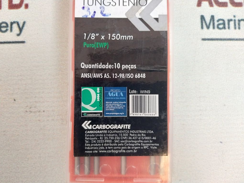Carbografite 3,2Mm 1/8” X 150Mm Tungsten Electrode