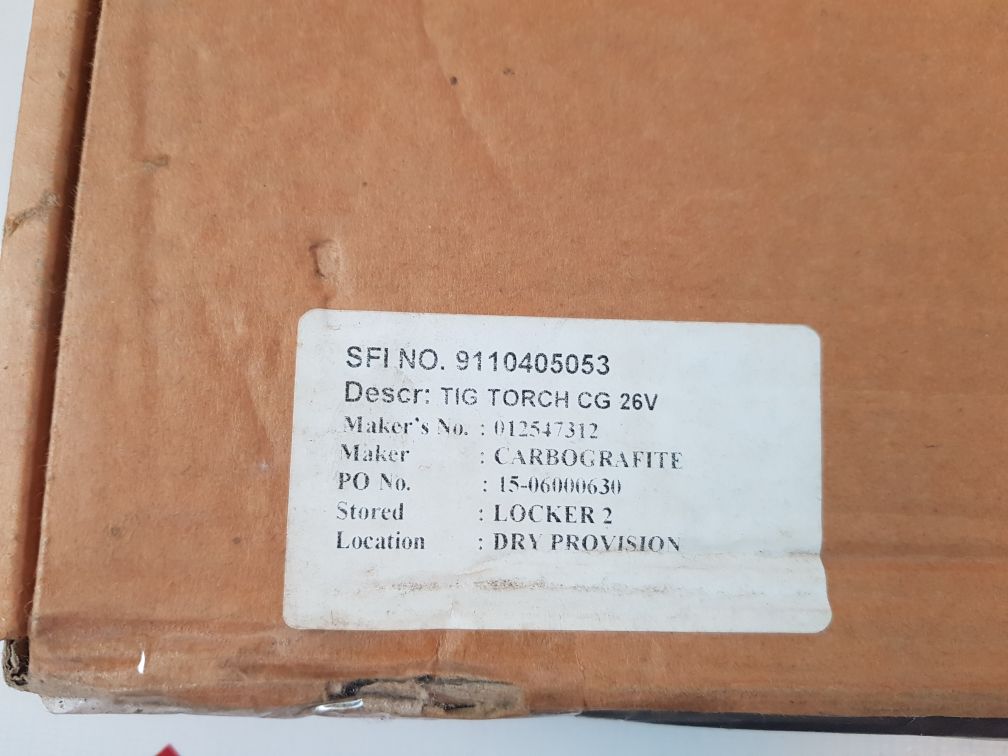 Carbografite Pistola Tig Cg Tig Torch Cg 26V