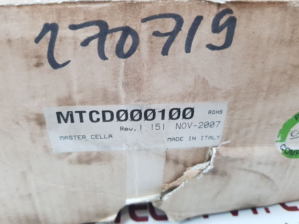 Carel mtcd000100 control unit