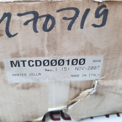 Carel mtcd000100 control unit