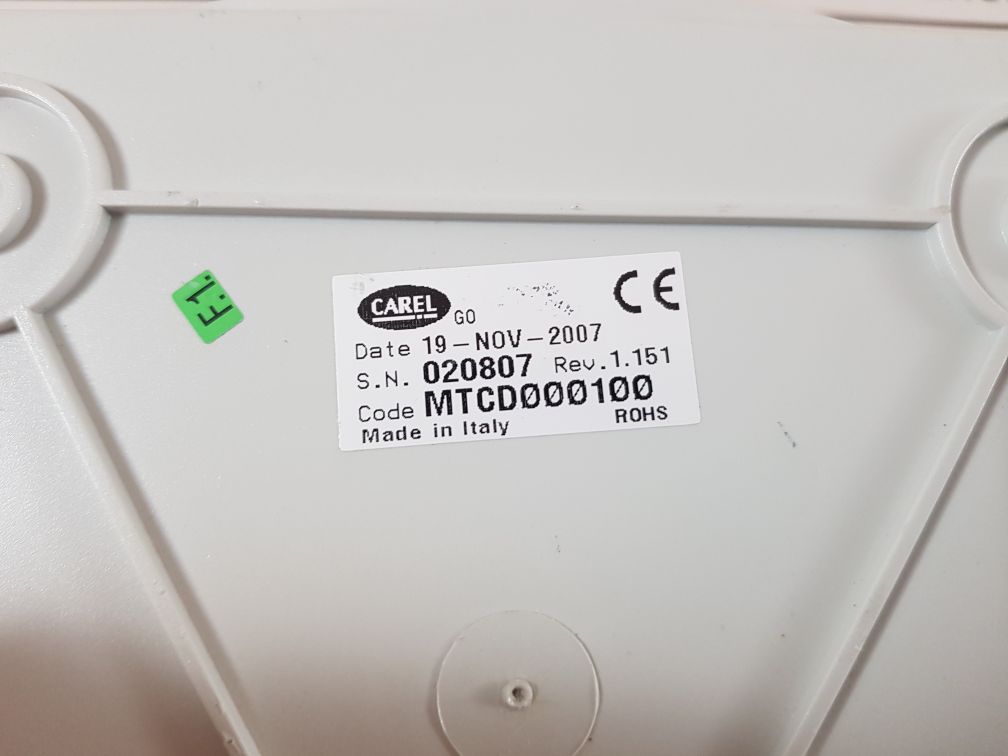 Carel mtcd000100 control unit