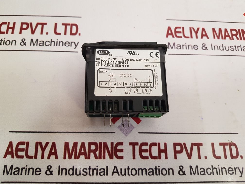 Carel Pzjks1E0H1K Temperature Controller Pyjz1Z05G1
