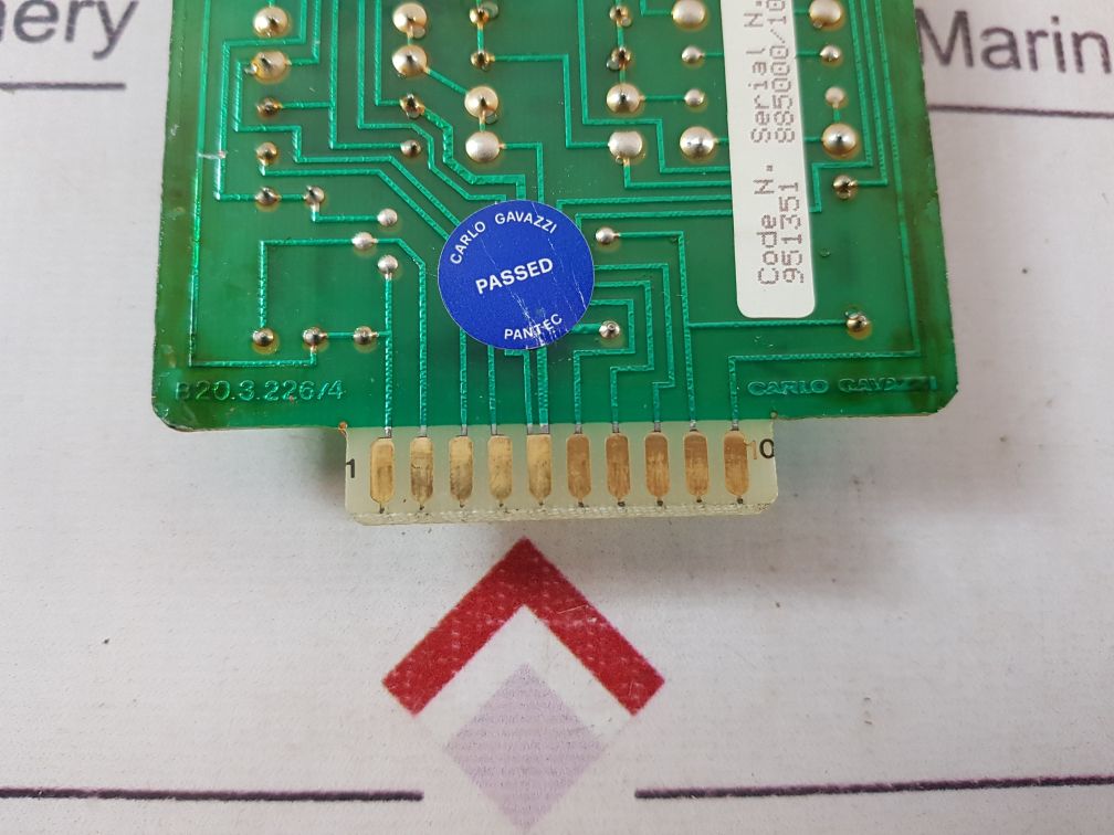 Carlo Gavazzi 20.3.226/4 Pcb Card 951351
