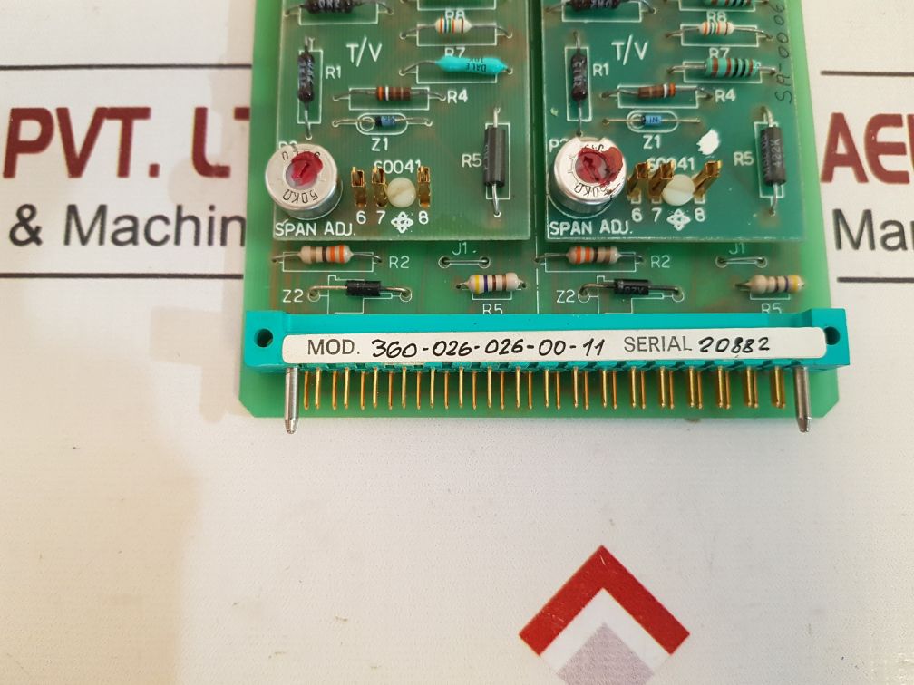 Carlo Gavazzi 360-026-026-00-11 Input Transducer Card