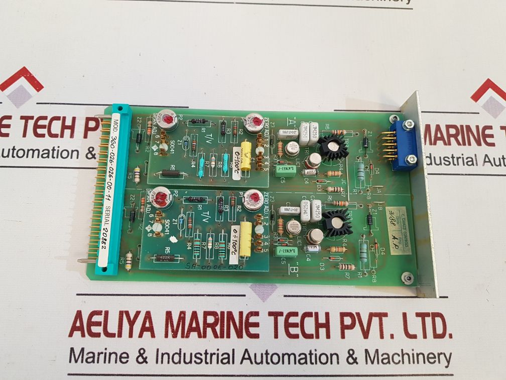 Carlo Gavazzi 360-026-026-00-11 Input Transducer Card