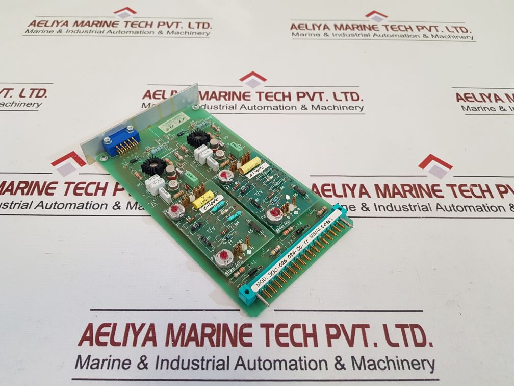 Carlo Gavazzi 360-026-026-00-11 Input Transducer Card