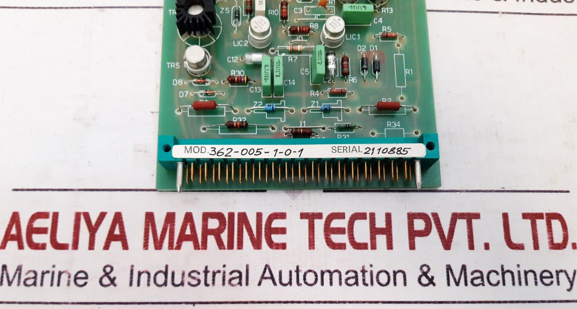 Carlo Gavazzi 362-005-1-0-1 F/V Signal Transducer Card