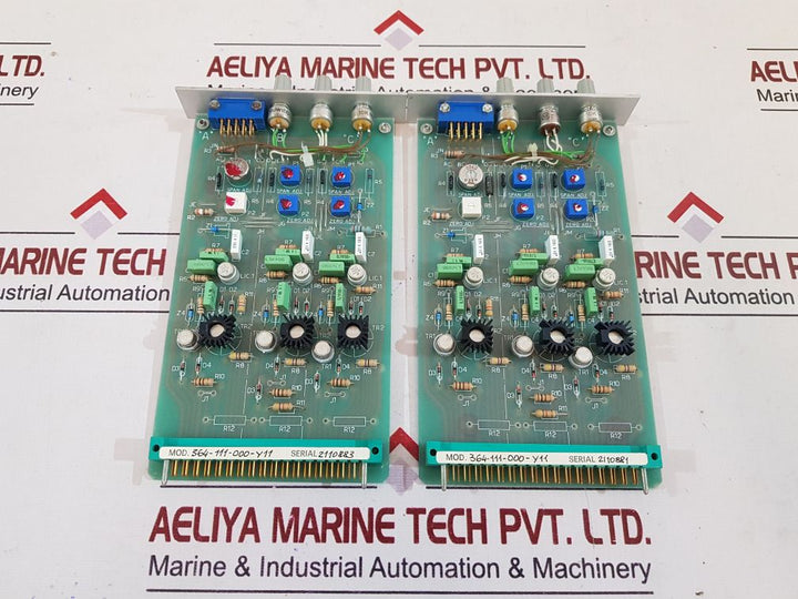 Carlo Gavazzi 364-111-000-y11 Manual Loading Station Card