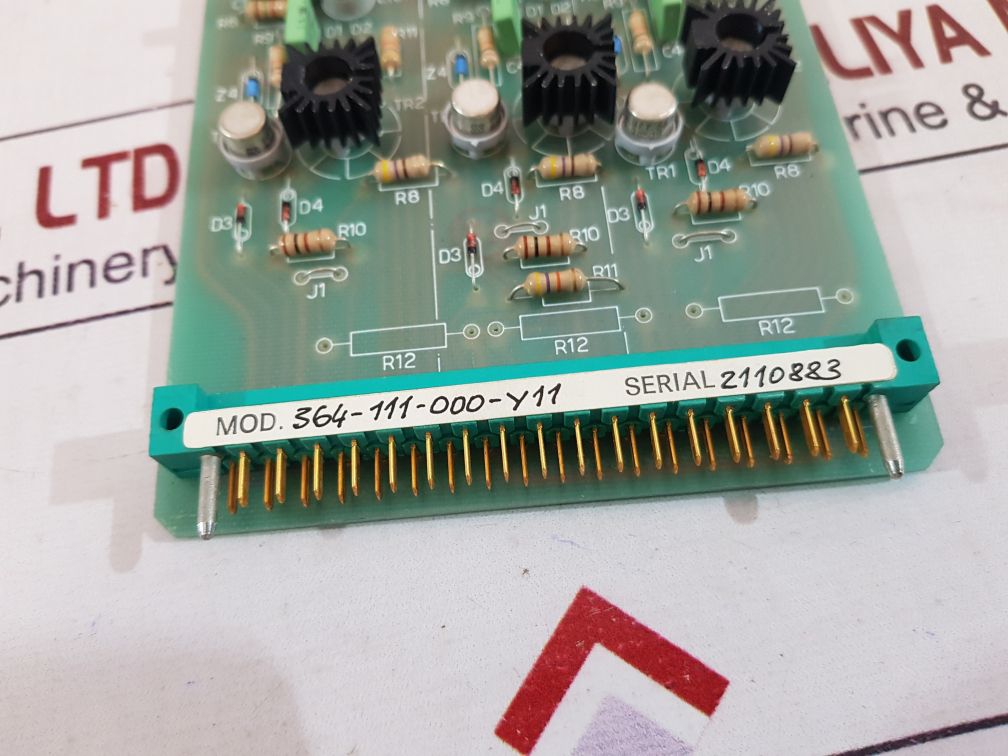Carlo Gavazzi 364-111-000-y11 Manual Loading Station Card