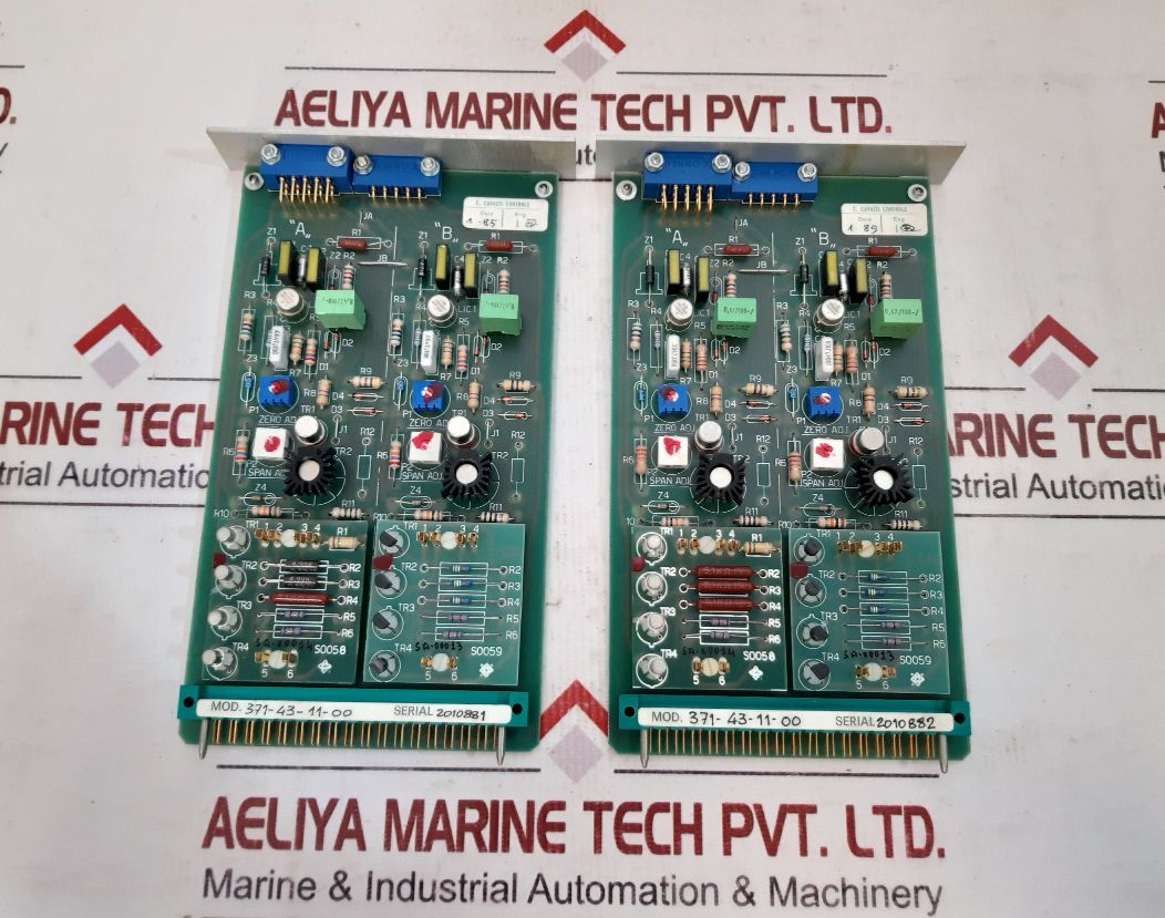 Carlo Gavazzi 371-43-11-00 Signal Selector Card