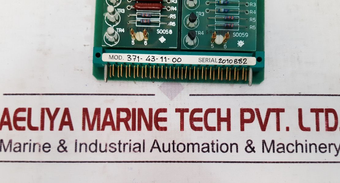 Carlo Gavazzi 371-43-11-00 Signal Selector Card