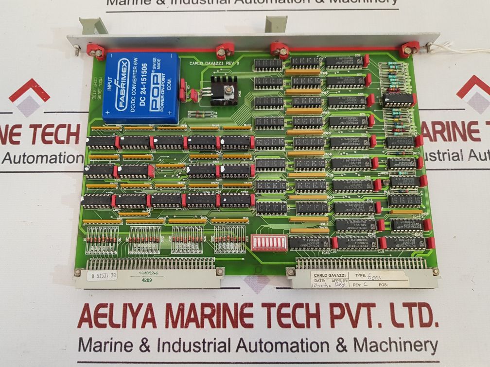 Carlo Gavazzi 6005 Alarm Control Input Card