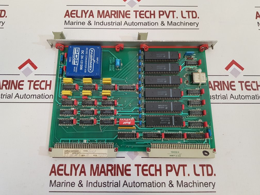 Carlo Gavazzi 6007 Pcb Card 164032-4
