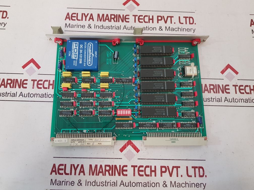 Carlo Gavazzi 6007 Pcb Card 43032