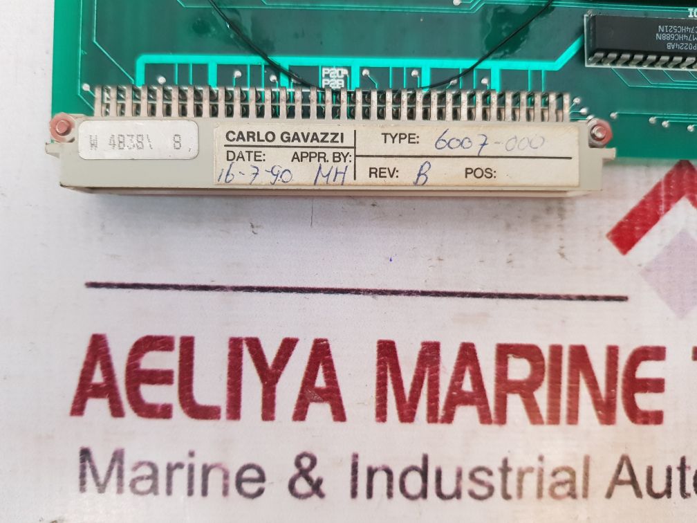 Carlo Gavazzi 6007 Pcb Card 43032